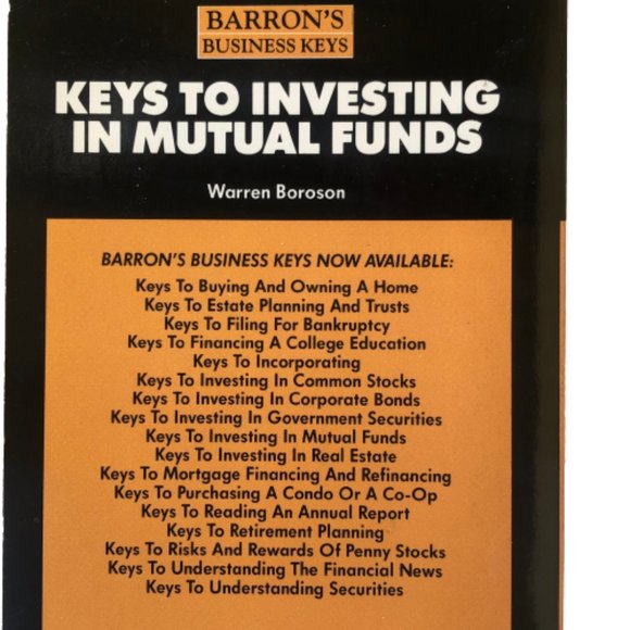 Barron's Business Keys Book Personal Fiancial Planning + Investing Mutual Funds - Picture 4 of 10